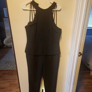 Adelyn Rae Black Jumpsuit